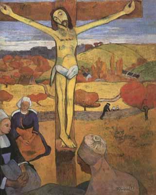 Paul Gauguin The yellow christ (mk07) Germany oil painting art
